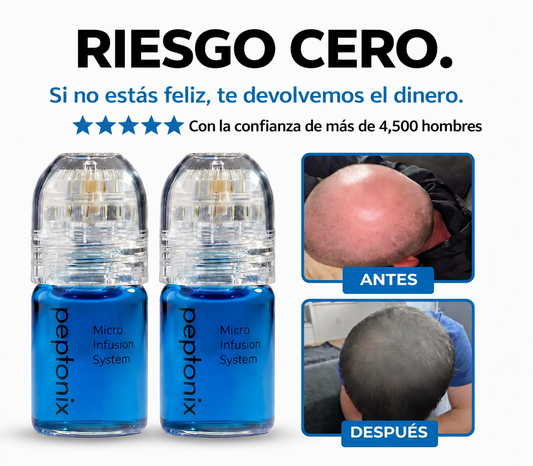 Sistema de microinfusión para el crecimiento del cabello