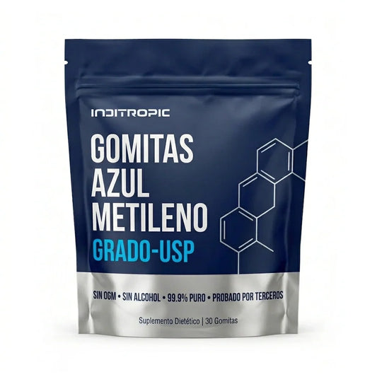 GOMITAS DE AZUL DE METILENO